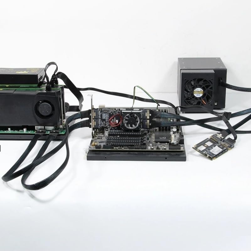 PLX8749 PCIe Expansion Card with Integrated Compatible Module for External Graphics Card (M.2 NVMe SSD U.2 Expansion)