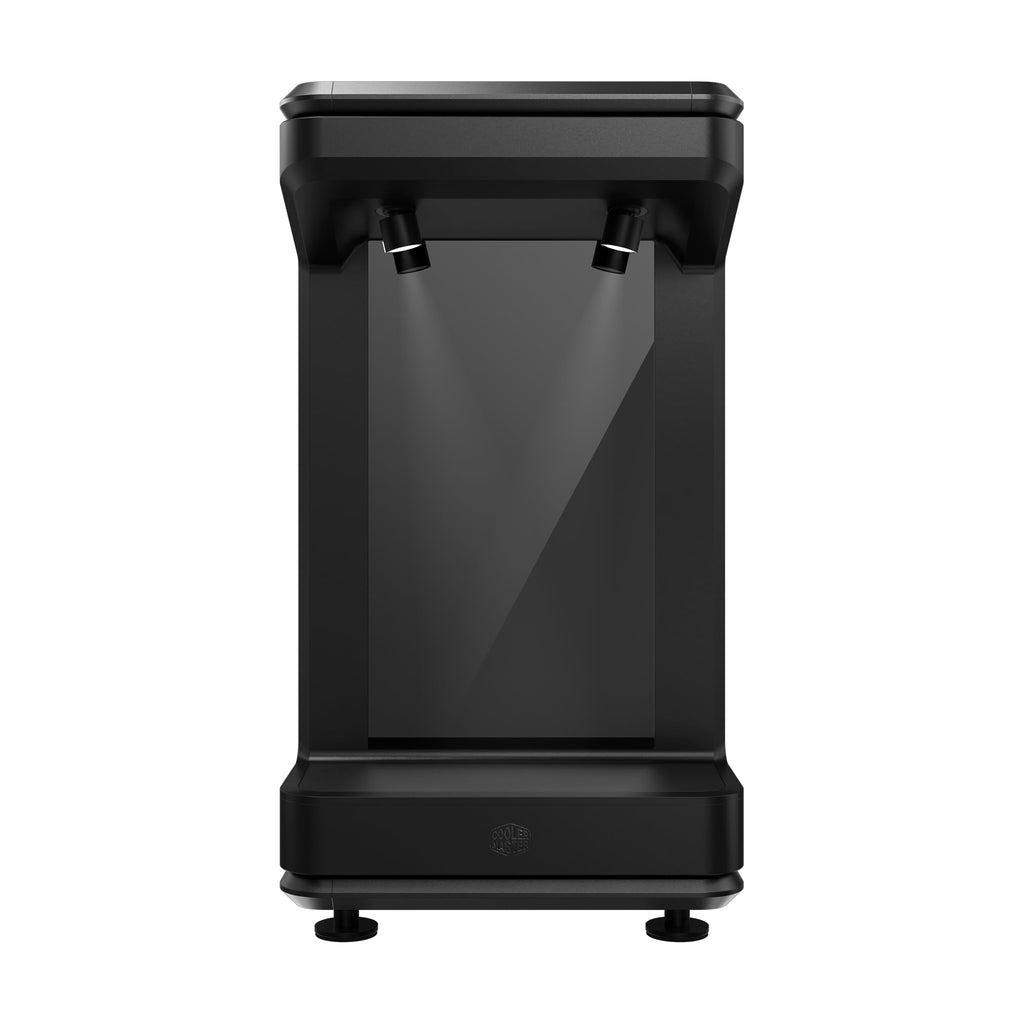 Cooler Master MasterFrame 360 Stage LCD ATX PC Case, LCD Display Spotlight