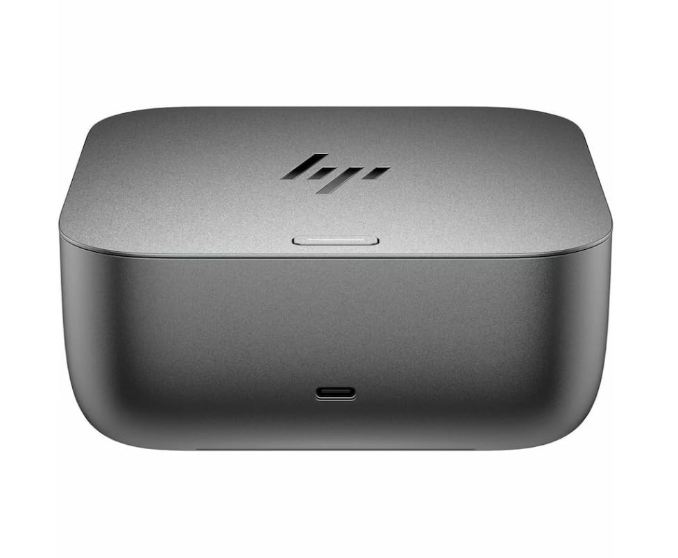 HP 100W Thunderbolt 4 Dock Port Replicator Bundle with DKZ Hub (Universal Thunderbolt/USB-C Docking Station, Single Cable for Charging, Data Transfers to Any Brand Laptop) (10-Pack)