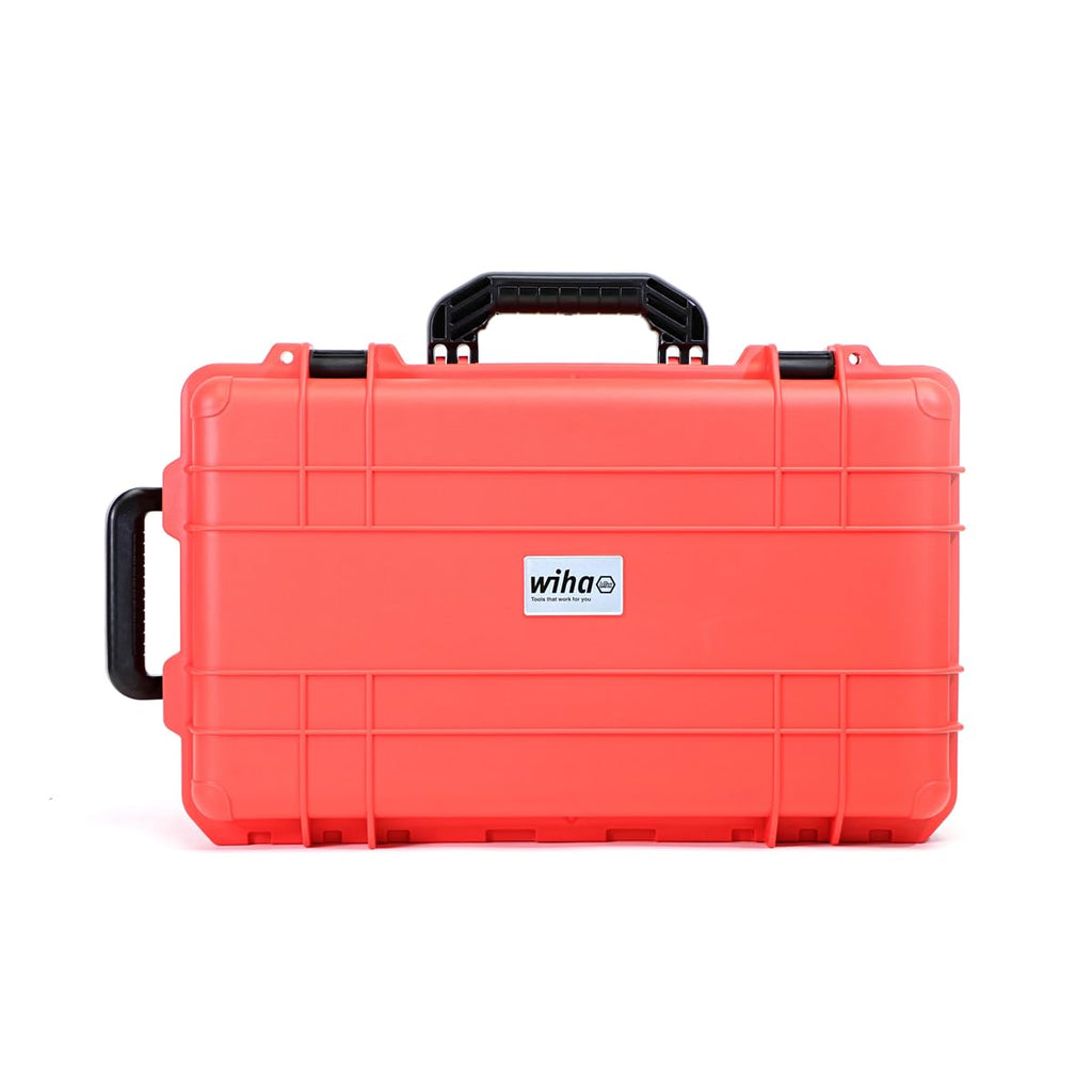 Wiha Insulated Master Electrician's Tool Set In Rolling Water Tight Traveling Tool Box 112 Piece
