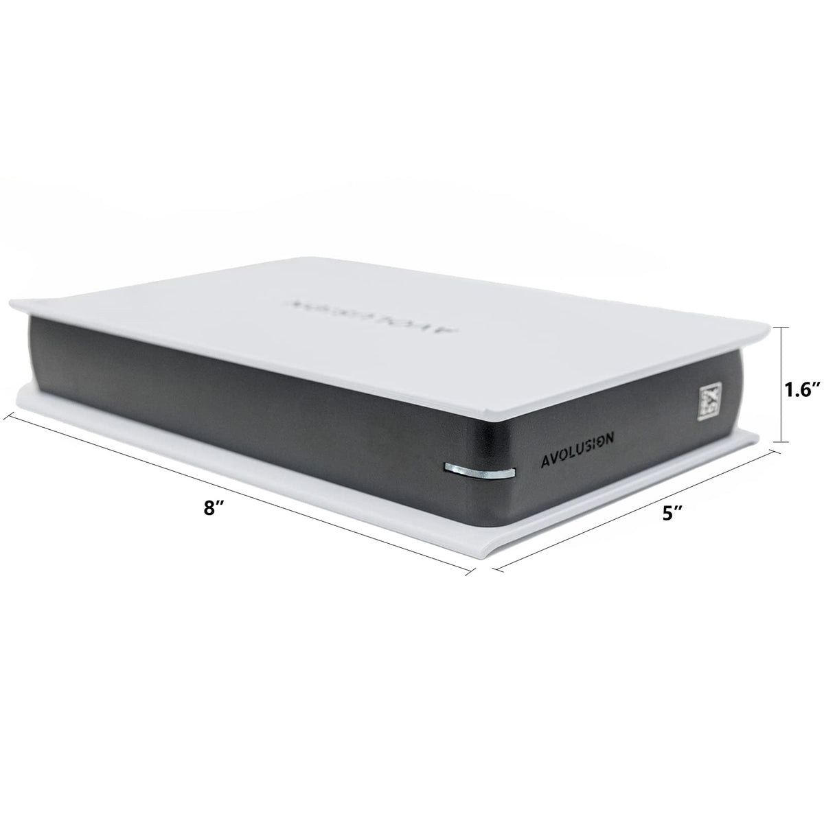 Avolusion PRO-5X Series 6TB USB 3.0 External Hard Drive for WindowsOS Desktop PC/Laptop (White) - 2 Year Warranty (Renewed)