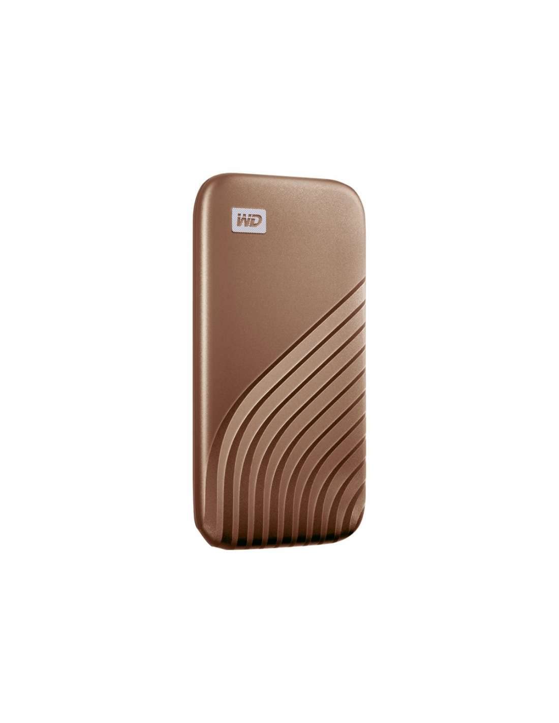 Western Digital 500GB My Passport SSD Portable External Solid State Drive, Gray, Sturdy and Blazing Fast, Password Protection with Hardware Encryption - WDBAGF5000AGY-WESN