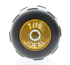 IDEAL Electrical 35-9104 Insulated Nut-Driver Set [7 Pieces] Orange, 4 in. Shaft Screwdrivers with Cushion-Grip Handles. Electrician Tool Kits