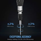 FIRSTINFO Digital Torque Screwdriver, 20-400 cNm / 1.77-35.39 in-lb