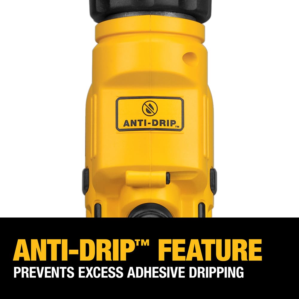 DEWALT 20V MAX Caulking Gun, Cordless, 10oz, Variable Speed Trigger, Interchangeable Canister Trays, Bare Tool Only (DCE560B)