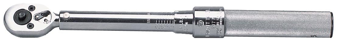 Wright Tool 4476 Click Type Torque Wrench with Metal Handle, Rated 700 - 1600 Inch Pounds