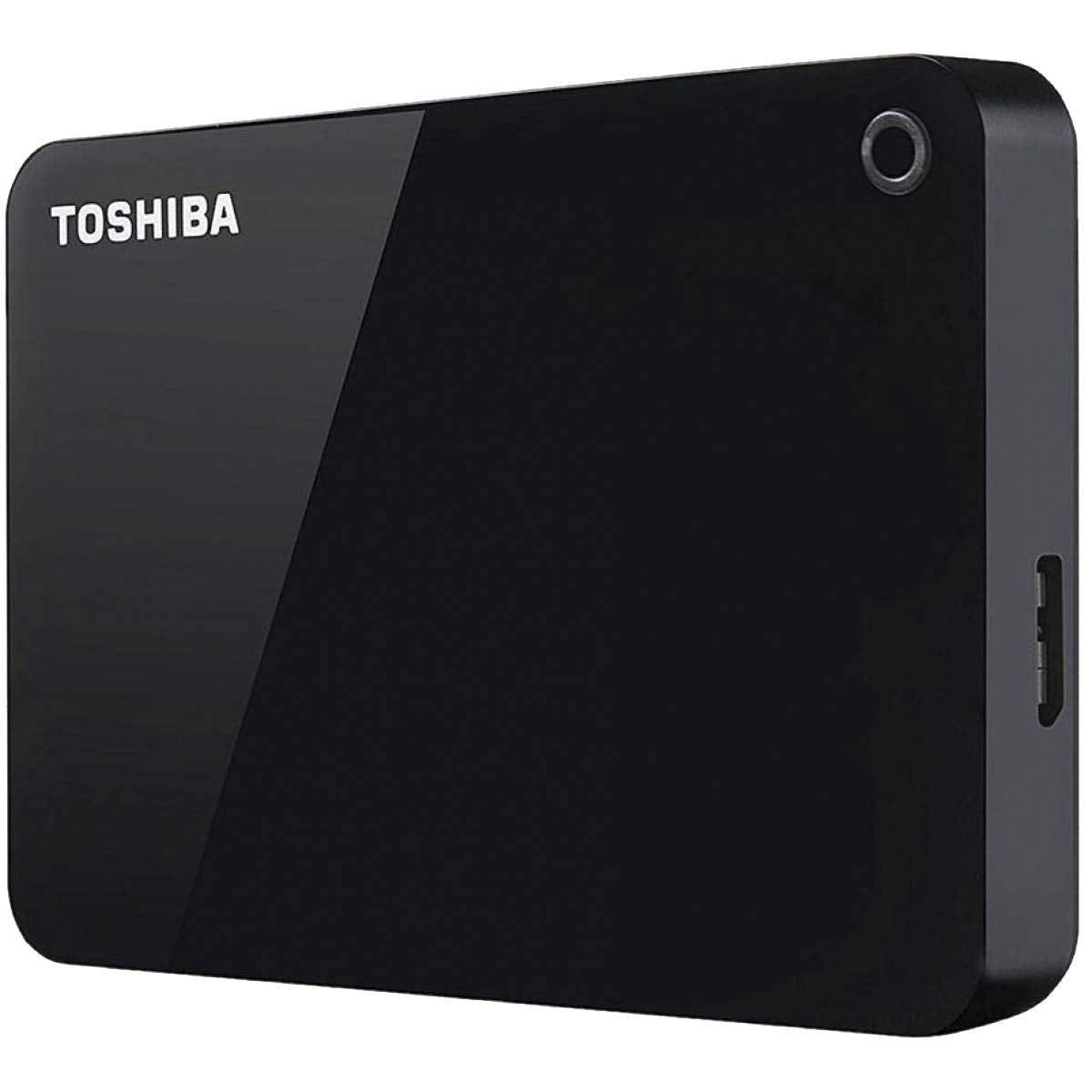 Toshiba Canvio Advance 1TB Portable External Hard Drive USB 3.0, Black - HDTCA10XK3AA