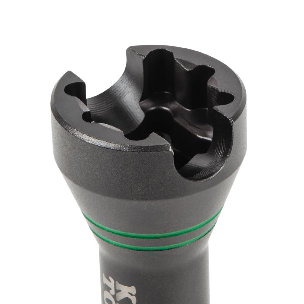 Klein Tools NRHD 5-In-1 Impact Socket, and Small and Large Alignment Slots