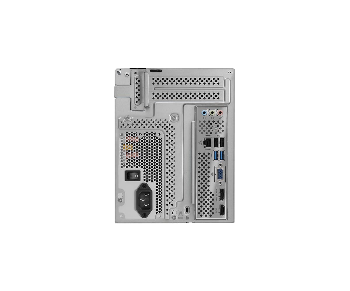ASRock DeskMeet B660 Mini PC Barebone Kit – Intel B660, Supports 14th/13th/12th Gen Intel Core CPUs, DDR4 128GB, PCIe 4.0, Dual M.2, 500W PSU, USB-C, HDMI/DP/D-Sub (No CPU/RAM/Storage)