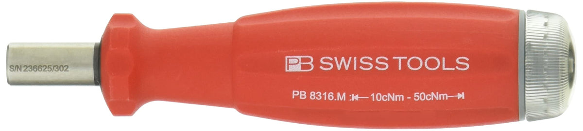 PB SWISS TOOLS (PBSWI) 8316M-10-50cNM Mecha Torque (Torque Screwdriver) NM (J)