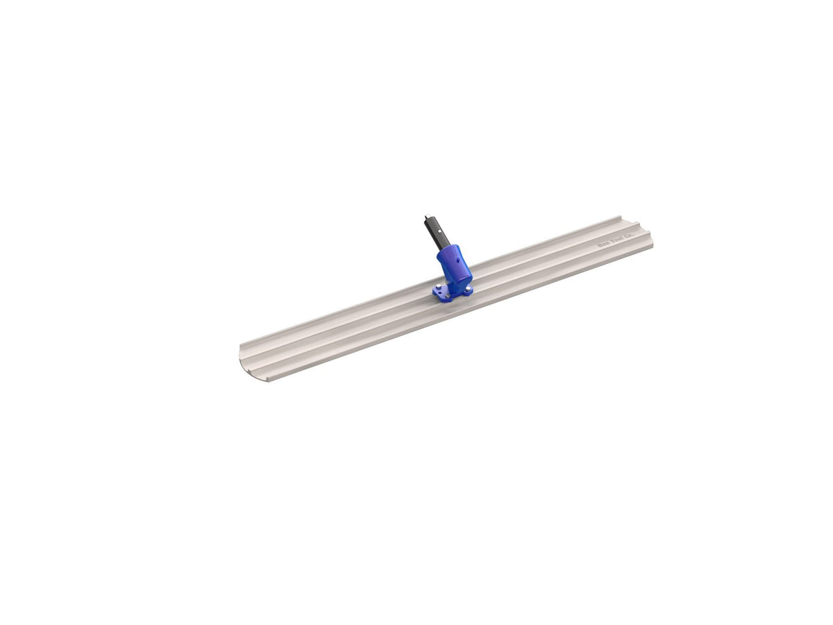 Bon Tool 82-422 Bull float - Magnesium 36-inch X 8-inch Round End - With Wormgear Bracket