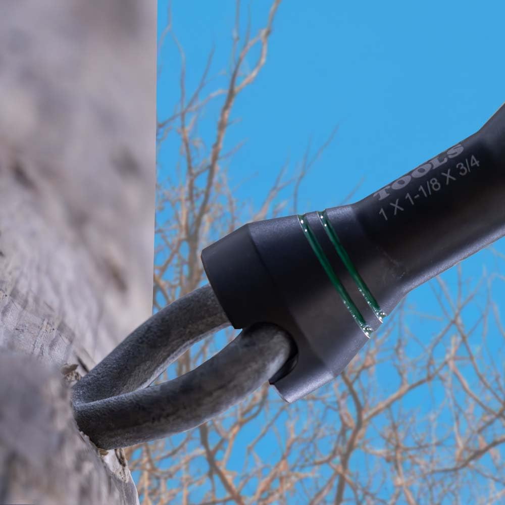 Klein Tools NRHD 5-In-1 Impact Socket, and Small and Large Alignment Slots