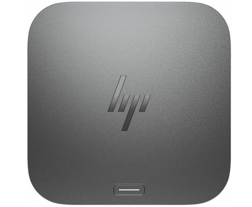 HP 100W Thunderbolt 4 Dock Port Replicator Bundle with DKZ Hub (Universal Thunderbolt/USB-C Docking Station, Single Cable for Charging, Data Transfers to Any Brand Laptop) (10-Pack)