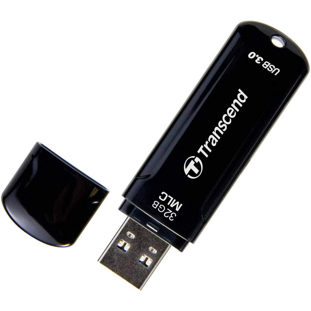 Transcend 32GB JetFlash 750 USB 3.0 Flash Thumb Drive, MLC