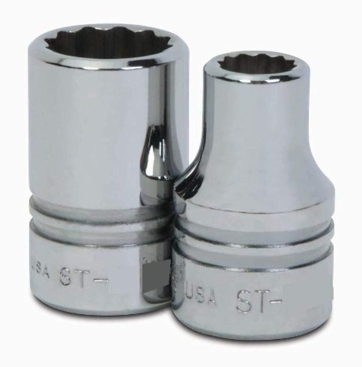 Williams WSS-23RC 23-Piece 1/2-Inch Drive Shallow 12 Point Socket Set