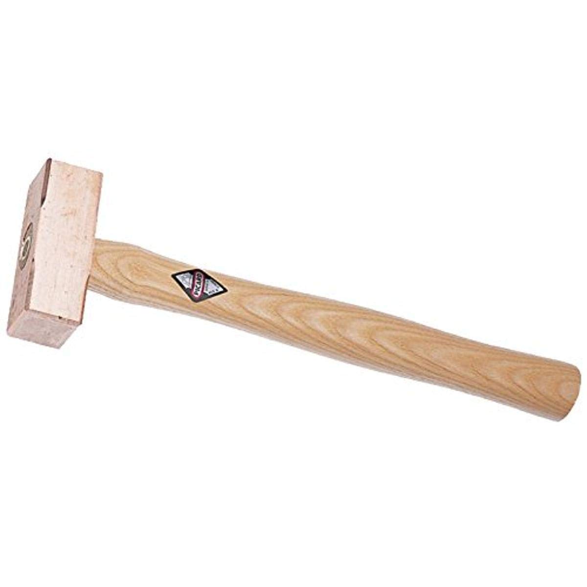 Picard Copper Hammer 1500g – Non–Sparking Tool for Steel Components, Dual Curved Ash Wood Handle, Ring Wedge Fixture for Secure Connection, 360mm Length – 0033001-1500