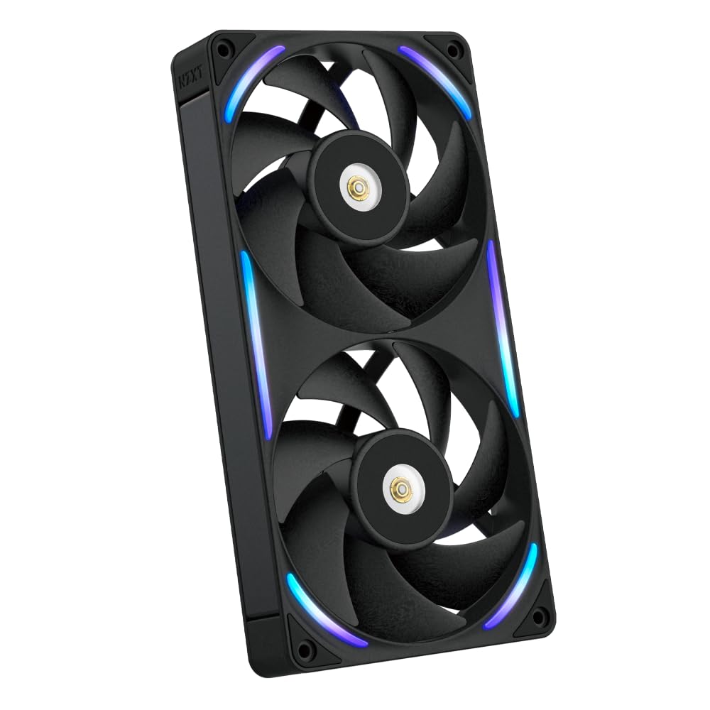 NZXT F420U Ultra - 420mm Single-Frame Multi-Zone RGB Fan - Black