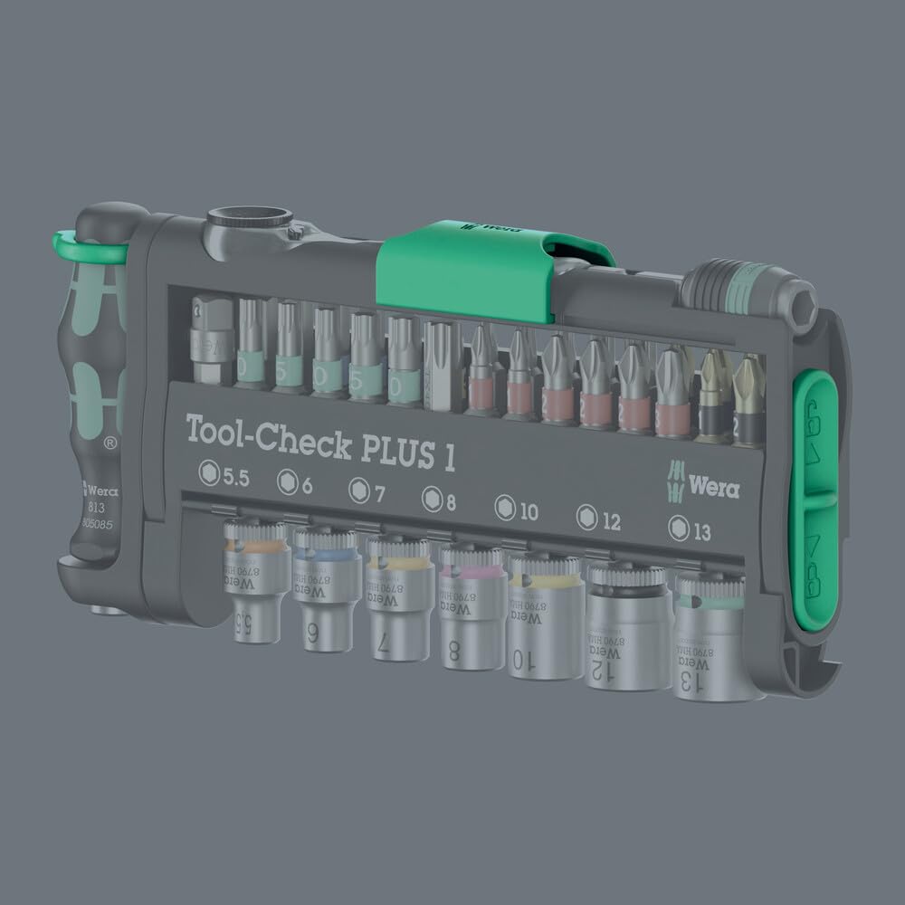 Wera 05049070001 Tool-Check Combi 1, 40 pieces