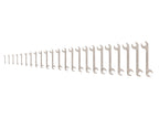 TEKTON Angle Head Open End Wrench Set, 14-Piece | WAE92001