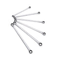 Sunex 9924M Metric Extra Long Double Box Ratcheting Wrench Set, 6-Piece
