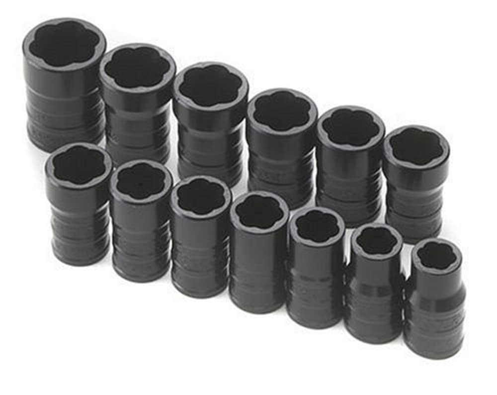 SK Tools USA 3/8" Drive, 13 Piece, Standard TurboSocket® Set: 3/8" - 3/4" & 10MM - 19MM | 803