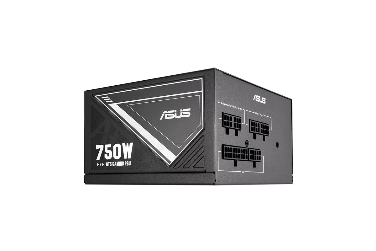 TUF Gaming 750W Gold (750 Watt, Fully Modular Power Supply, 80+ Gold Certified, ATX 3.0 Compatible, Military-Grade Components, Dual Ball Bearing, Axial-tech Fan, PCB Coating, 10 Year Warranty)