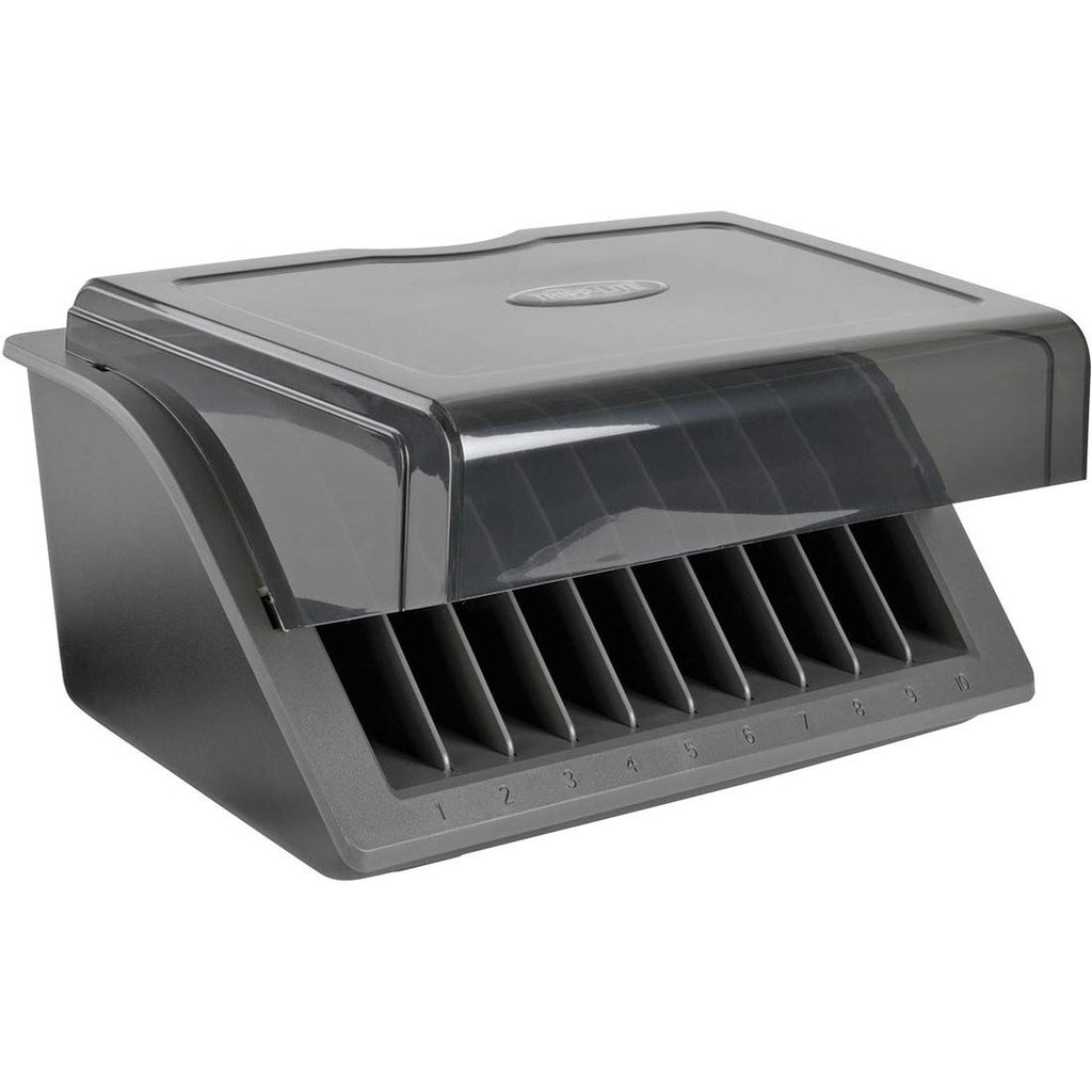 Tripp Lite 48-Port AC Mobile Charging Cart Storage Station for Chromebooks, iPads, Laptops, Tablets, Black (CSC48AC)