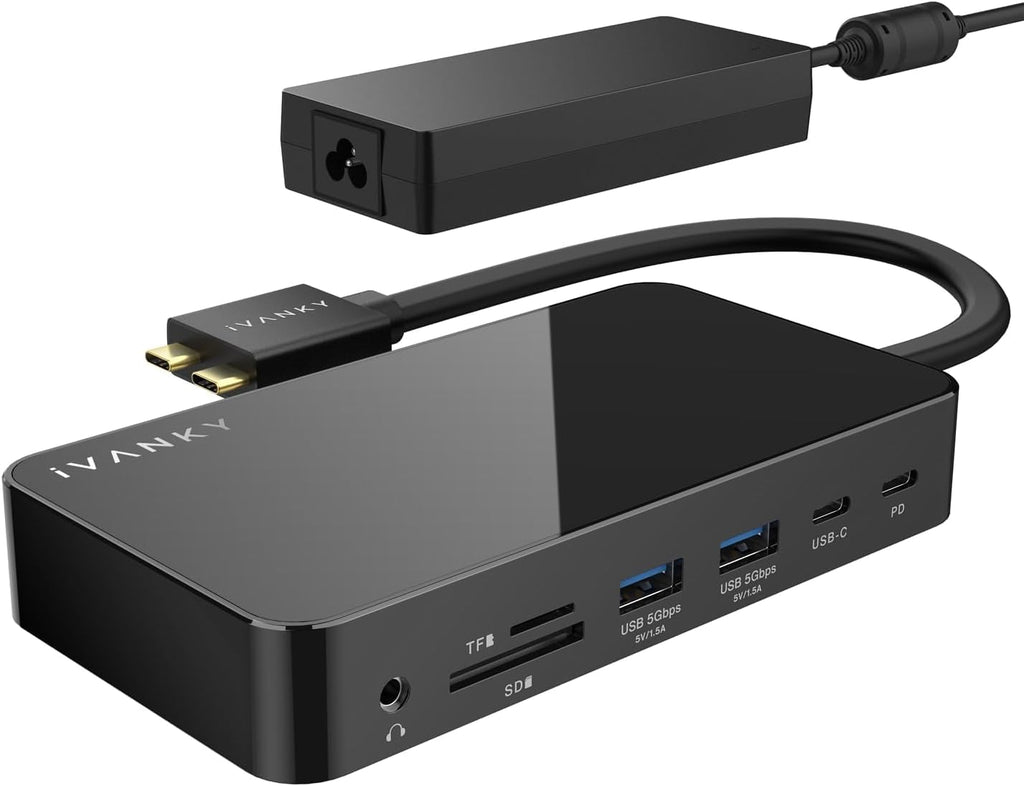 iVANKY 12-in-2 FusionDock 1 for M6/M5 MacBook Pro Docking Station