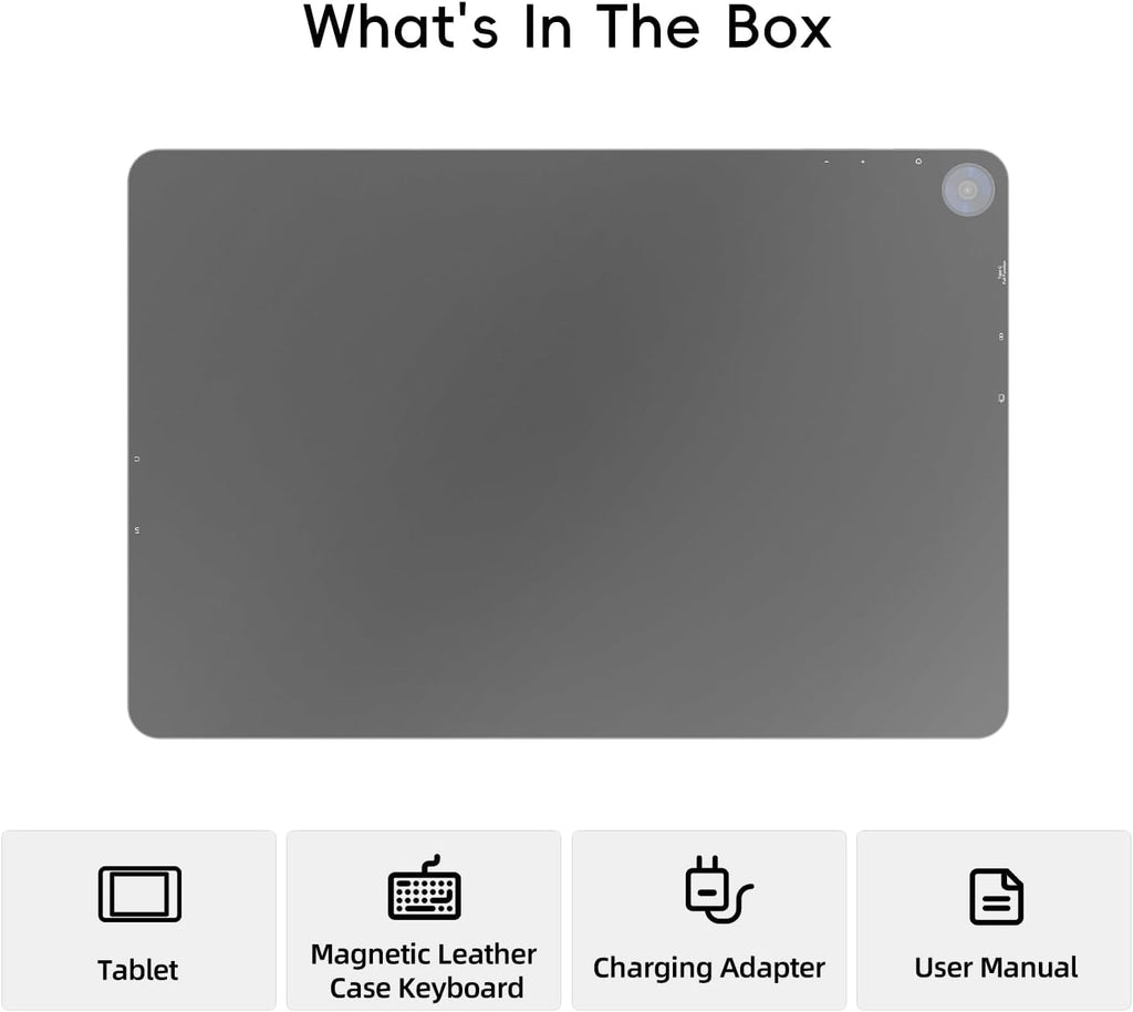 2-in-1 Laptop/Tablet (2026), 10.1" FHD IPS Touchscreen, 1-Year Office 365