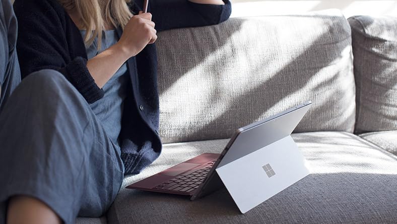 Microsoft Surface Pro 5 Tablet 12.3" (2736x1824) Touchscreen Surface Laptop, Core i5-7300U, 8GB RAM, 128GB SSD, USB 3.0, mini DisplayPort, WiFi, Windows 11 Pro (Renewed