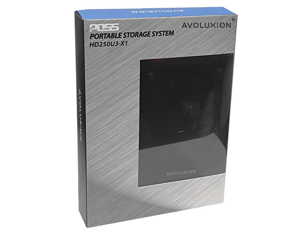 X1 5TB USB 3.0 Portable External Hard Drive for PC, Mac, PlayStation & Xbox (Black) - 2 Year Warranty