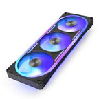 NZXT F420U Ultra - 420mm Single-Frame Multi-Zone RGB Fan - Black