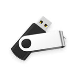 USB Flash Drive 1GB 50 Pack, Bulk USB 2.0 Flash Drives Thumb Drive Swivel Memory Stick Jump Drive Pen Drive,1 gig 50 Pieces