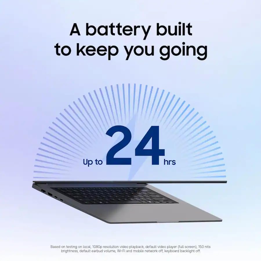 Samsung Galaxy Book6 Laptop 2026 New, 16" 120Hz FHD+ LED Touchscreen