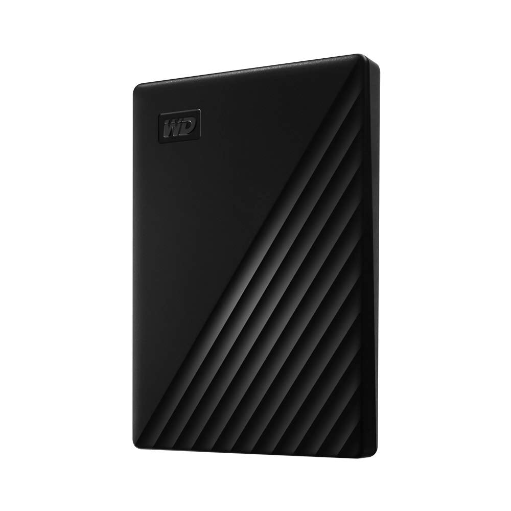 WD My Passport 2 TB Portable Hard Drive - External - Black - WDBYVG0020BBK-WESN (Renewed)