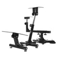 Arozzi Velocita Universal Racing Simulator Cockpit Compatible with Most Racing Sim Gear and Gaming Chairs Collapsible Telescopic and Portable - Red