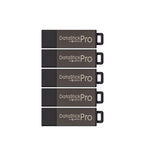 Centon Electronics DataStick Pro USB 2.0 Flash Drive, 2 GB, 50 USB Flash Drives, 50 Bulk Pack, Grey