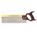 CROWN 195 12" 305mm Tenon Saw Brass Back, 13 TPI - Full Handle , Red