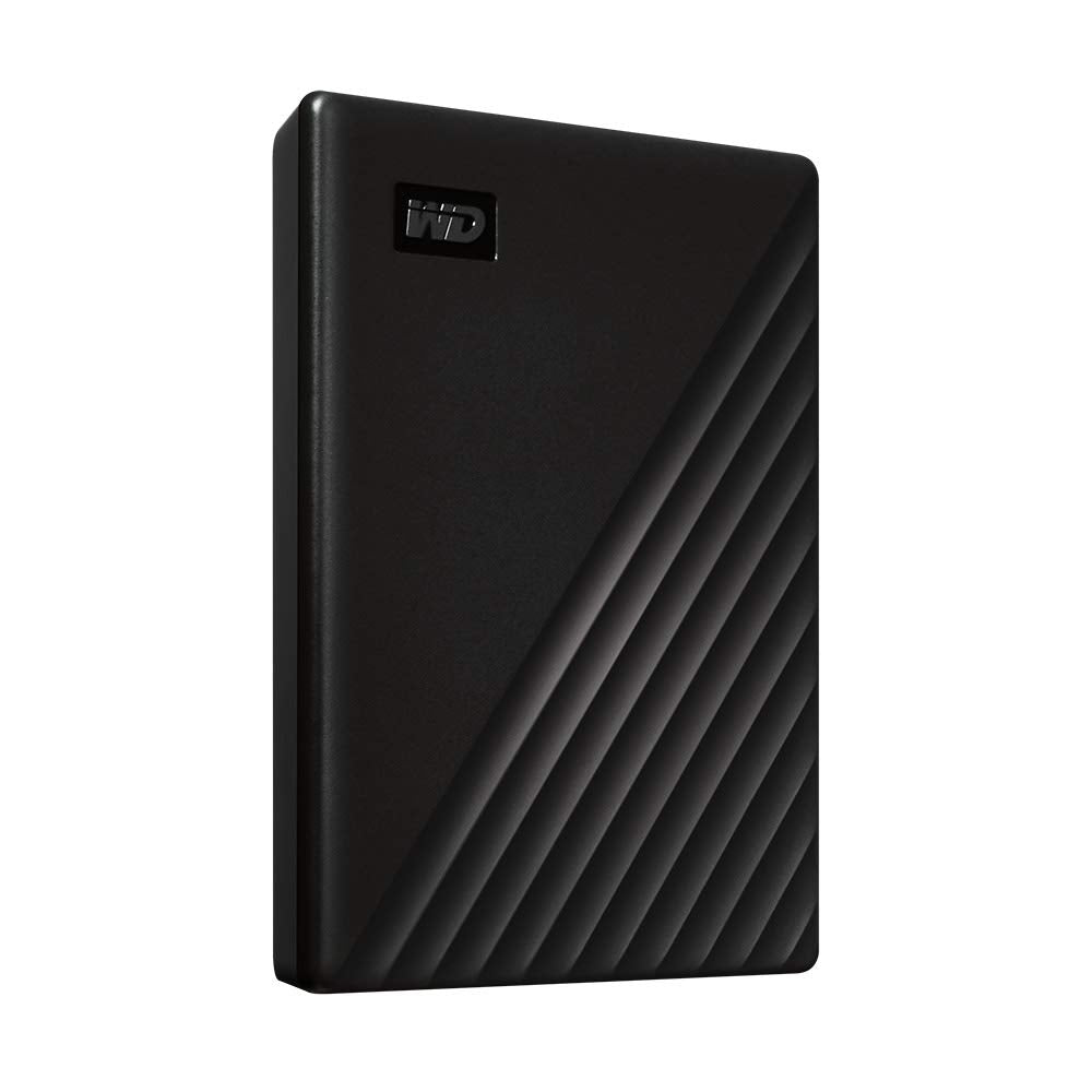 WD My Passport 2 TB Portable Hard Drive - External - Black - WDBYVG0020BBK-WESN (Renewed)