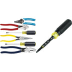 Klein Tools Hand Tool Kit (6-Piece) and Dipped Plier Kit (5-Piece)