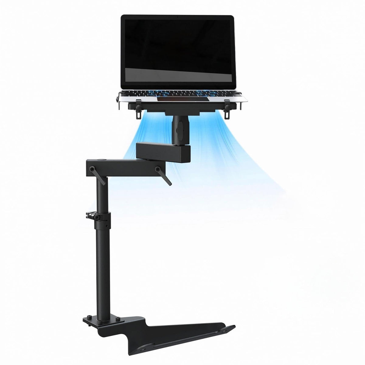 No-Drill Truck Laptop Mount Fit for Ford F250-F750 2000-2025