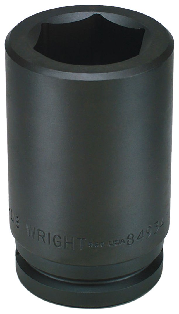 Wright Tool 42mm 1-1/2" Dr. 6 Pt. Deep Metric Impact Socket