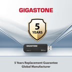 GIGASTONE 64GB Flash Drive 10-Pack, USB 3.2 Gen 1, Up to 80MB/s High-Speed Data Transfer, Carbon Fiber Design, Retractable, USB 2.0 / USB 3.0 / USB 3.1 Interface Compatible