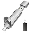 1TB External SSD USB Solid State Drive up to 1000MB/s Dual USB C+A 3. 2 Thumb Drive