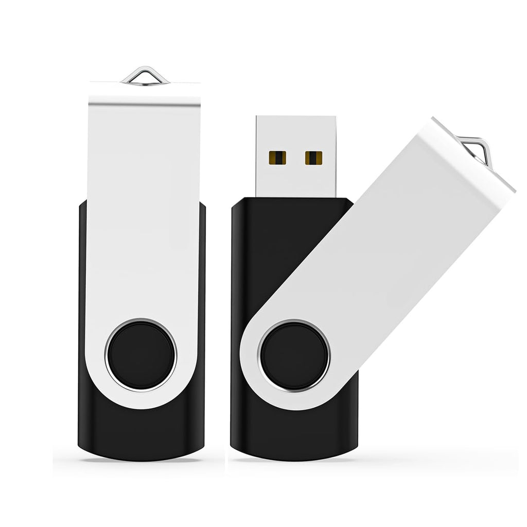 USB Flash Drive 1GB 50 Pack, Bulk USB 2.0 Flash Drives Thumb Drive Swivel Memory Stick Jump Drive Pen Drive,1 gig 50 Pieces
