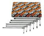 Beta 951AS/6X Set of 6 1/8"-3/8" Sliding T-Handle Hex Key Allen Wrench Set