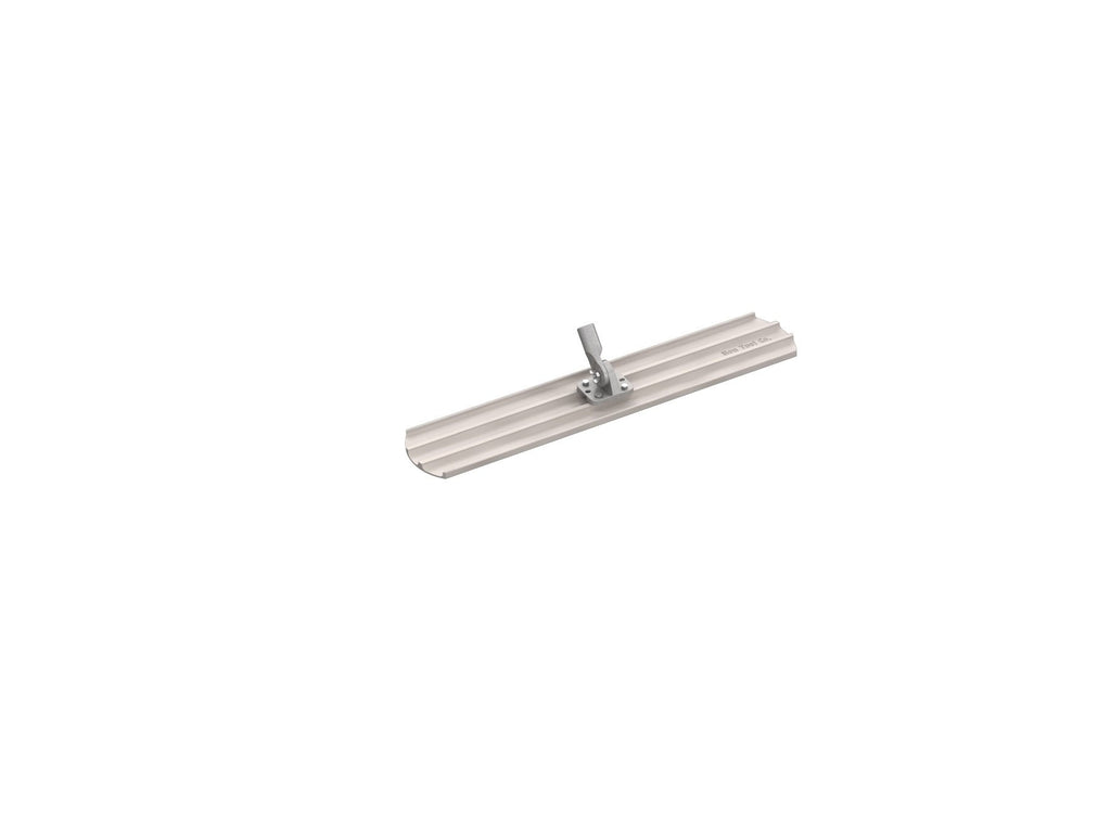 Bon 12-567 42-Inch by 8-Inch Round End Magnesium Bull Float with Threaded Handle Bracket
