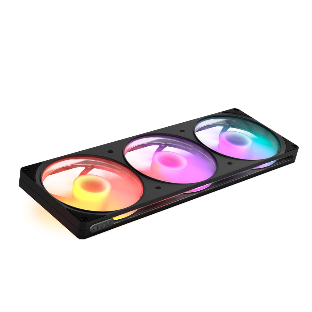 NZXT F420U Ultra - 420mm Single-Frame Multi-Zone RGB Fan - Black