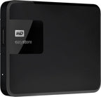 Western Digital WD Easystore 4TB External USB 3.0 Portable Hard Drive - Black WDBKUZ0040BBK-WESN