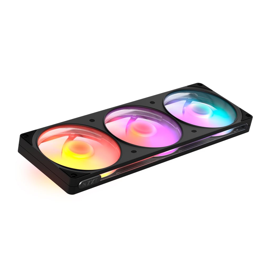 NZXT F420U Ultra - 420mm Single-Frame Multi-Zone RGB Fan - Black